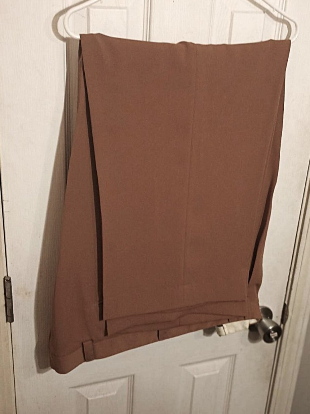 Stacy Adams Men Dark Gold Dress Pants   44R